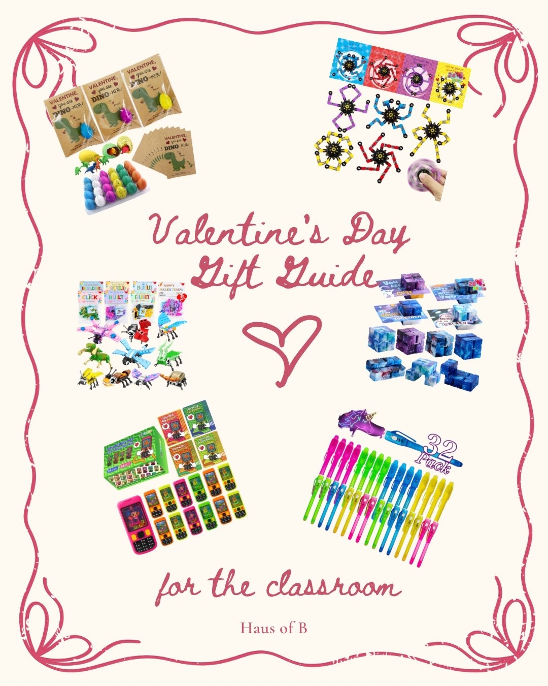 Valentine’s Day classroom gifts made EASY 💌
Sharing the cutest + affordable Valentine’s Day gifts for kids that are perfect for school parties, classmates, and teacher-approved exchanges. These classroom-friendly Valentine gift ideas are festive, fun, and budget-friendly — no candy overload required 🎨🧸

#ValentinesDayClassroomGifts #KidsValentinesDayGifts #ClassroomValentines #SchoolValentines #ValentinesForKids #ValentinesDayGiftGuide #KidsGiftIdeas #ClassroomPartyIdeas #TeacherApprovedGifts #ValentinesDayForKids #AmazonFinds #LTKKids #BudgetFriendlyGifts

#LTKSaleAlert #LTKValentine #LTKKids