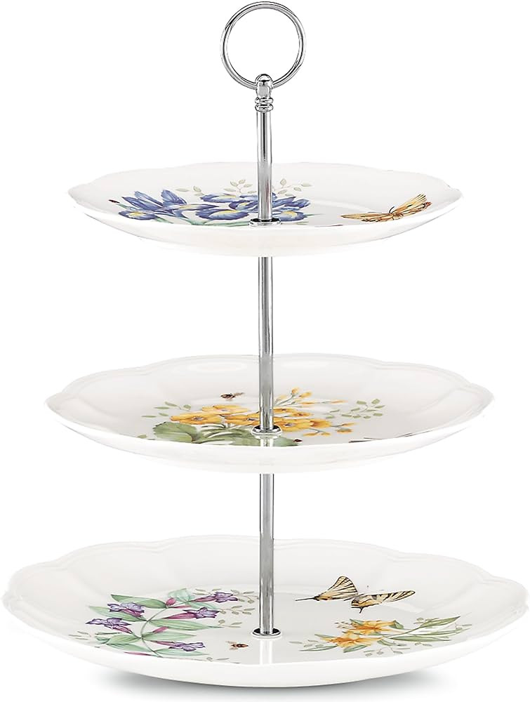 Lenox Butterfly Meadow 3-Tiered Server, 4.10 LB, Multi | Amazon (US)