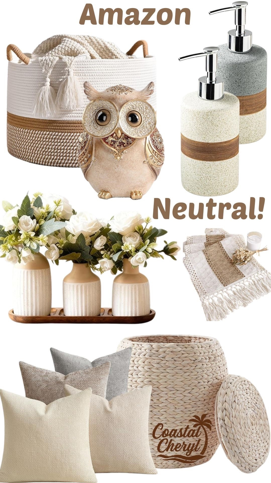 Decor with natural textures and neutral tones! #amazon #amazonhome #homedecor

#LTKHome #LTKFindsUnder50 #LTKGiftGuide
