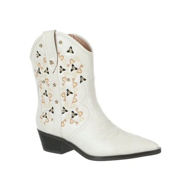 Sam & Libby Women's Livie Embellished Western Bootie | Walmart (US)