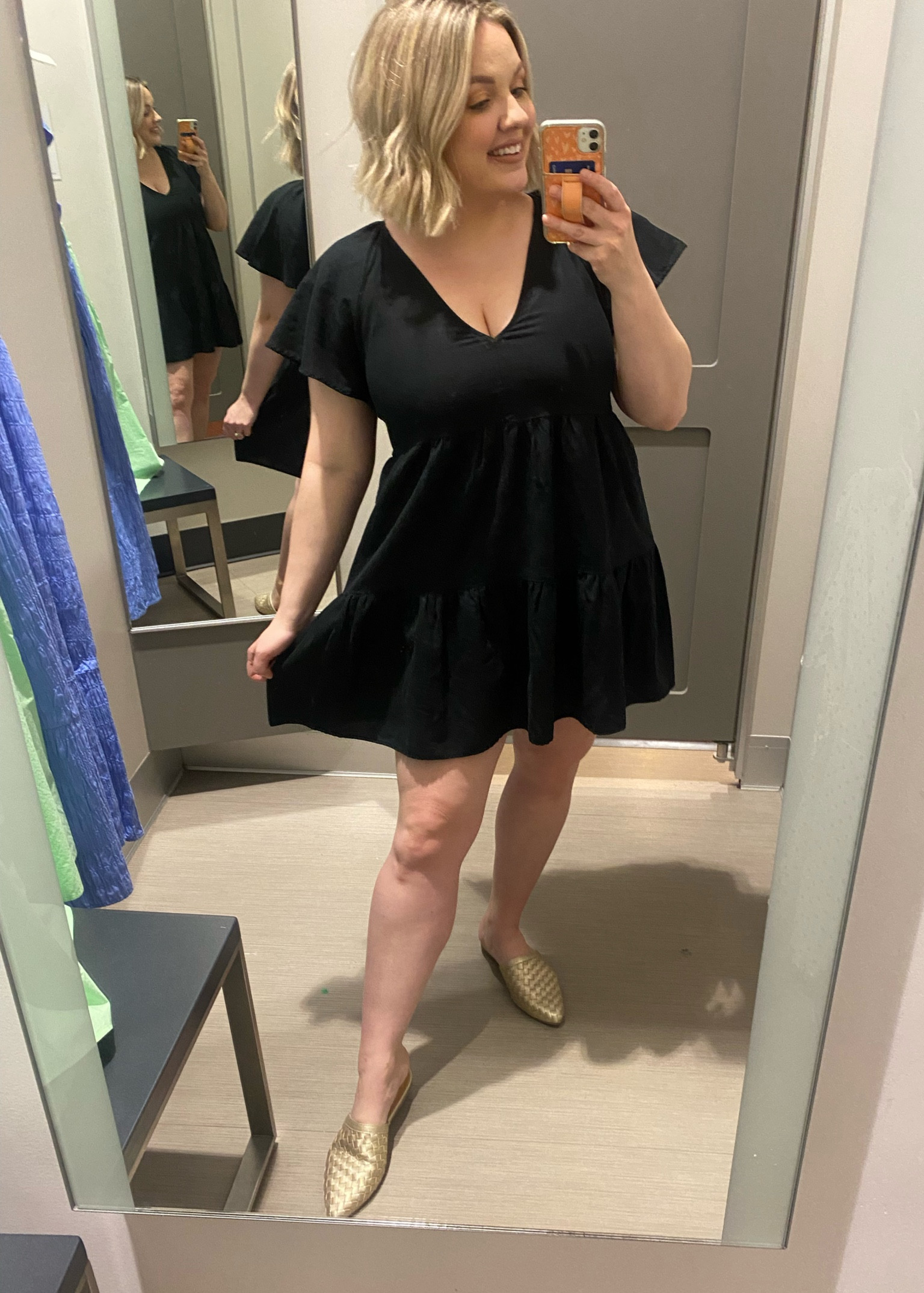 Target circle week sale 

This cutest little dress is super versatile, I love the flutter sleeve, and It comes
In multiple colors.

I tried on a Large, but would have to size up to an XL because the bust was too tight. FYI for all my busty babes.  



#LTKStyleTip #LTKSummerSales #LTKFindsUnder50
