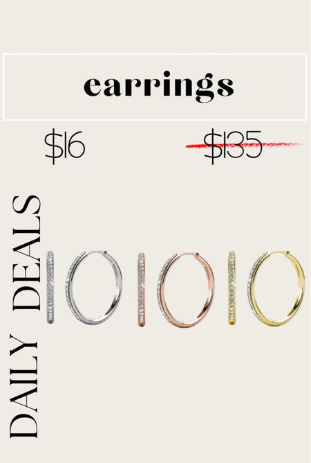 These earrings are on major sale!! #earrings #giftsforher #giftideas 

#LTKFindsUnder50 #LTKStyleTip #LTKSaleAlert