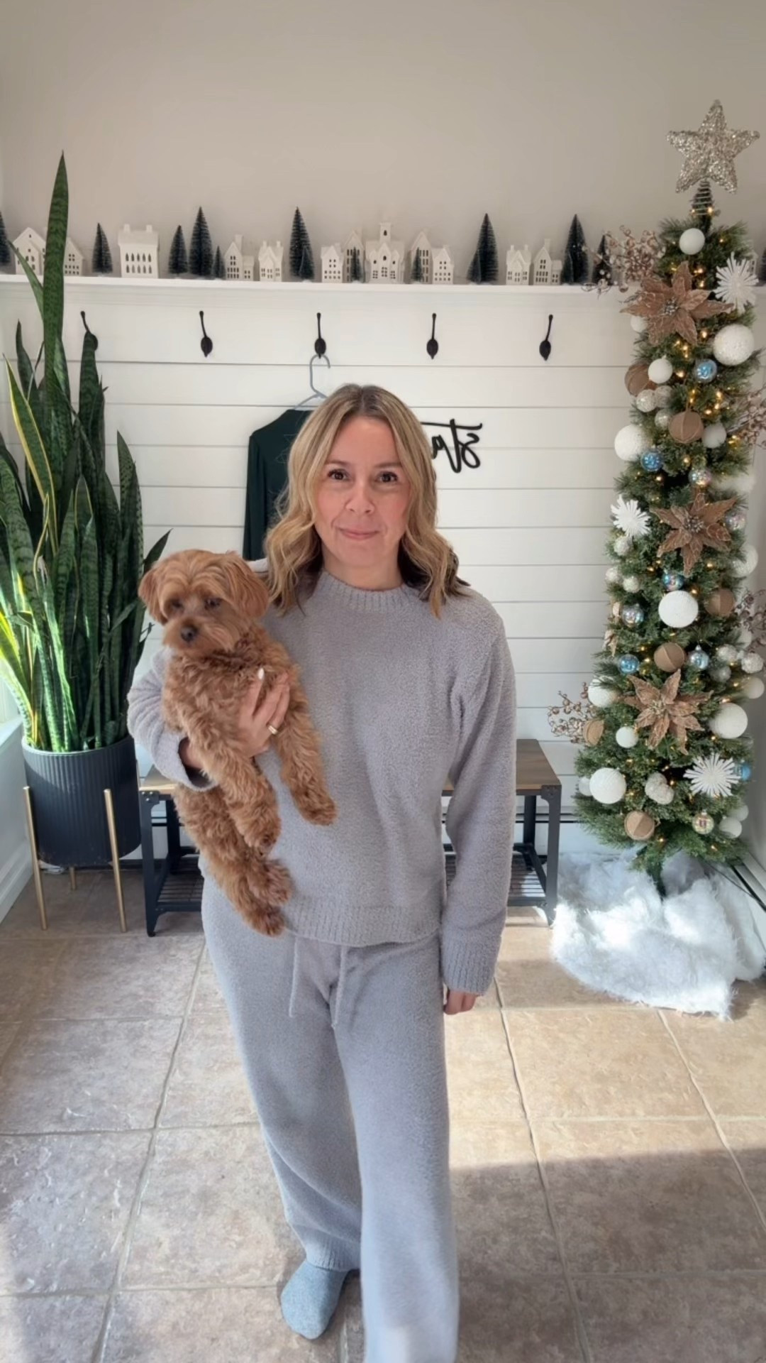 Comfy loungewear set I’m wearing a medium. I wear this as pjs or even when I’m running errands 

#LTKFindsUnder50 #LTKmomlife #LTKGiftGuide