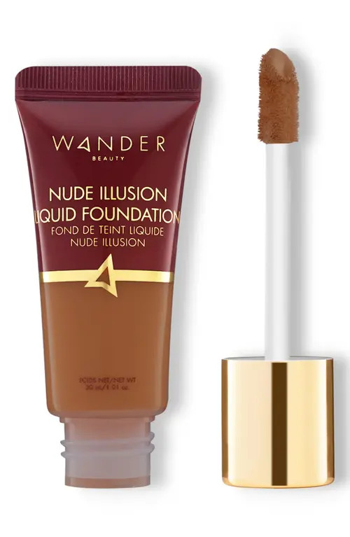 Wander Beauty Nude Illusion Liquid Foundation in Deep at Nordstrom | Nordstrom