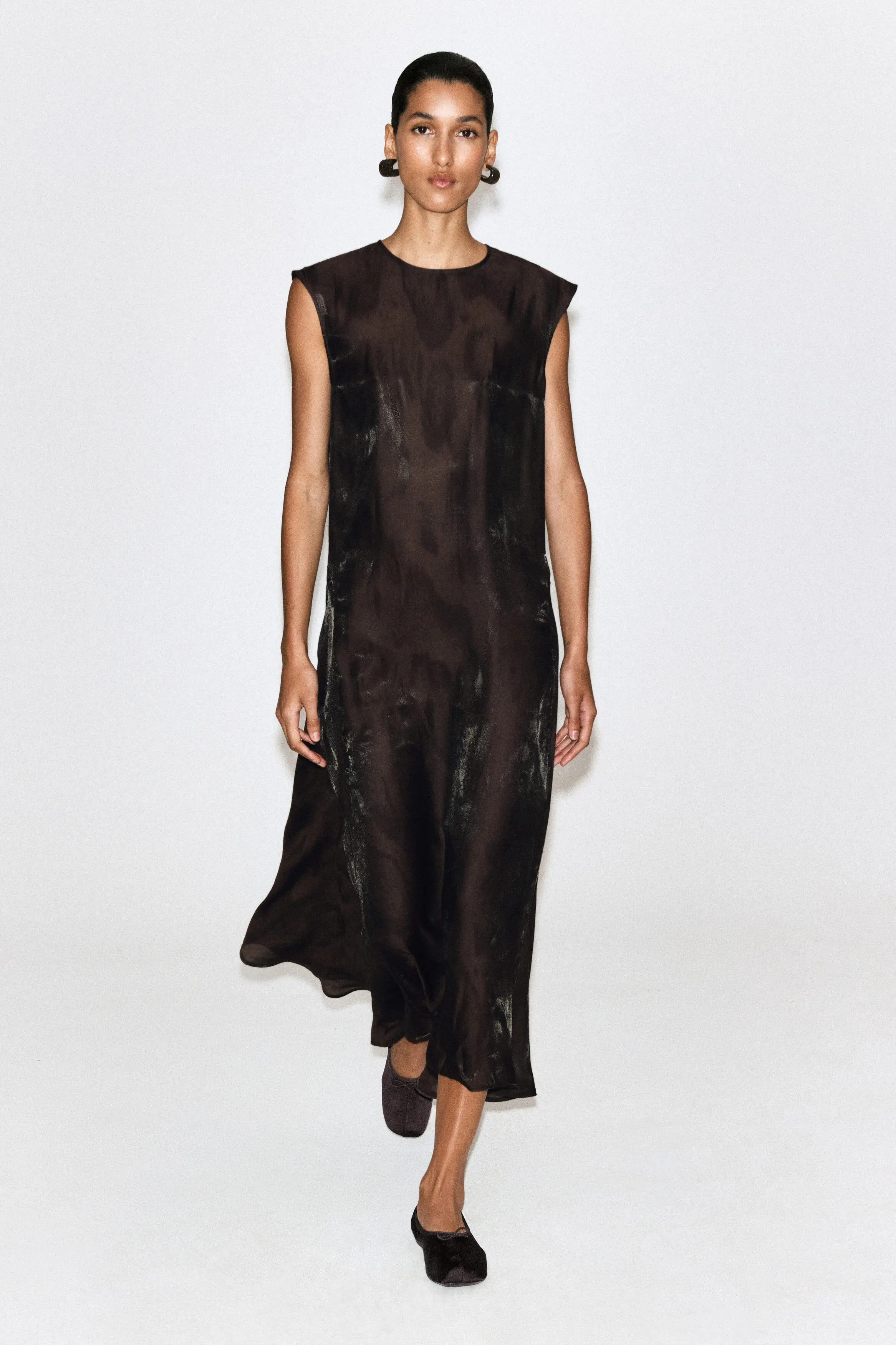 COS Animal-jacquard Midi Dress (Women) | Nordstrom | Nordstrom