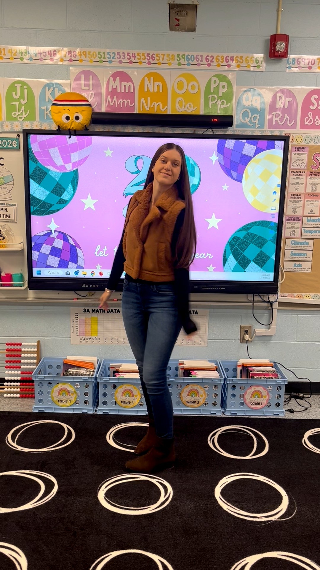 Cozy winter teacher outfit! Loving this faux fur vest, it’s quickly becoming a staple in my closet this winter! Styling so many of my favorite winter wardrobe basics for this outfit and wearing true size in everything! 

#LTKWorkwear #LTKgrwm #LTKootd