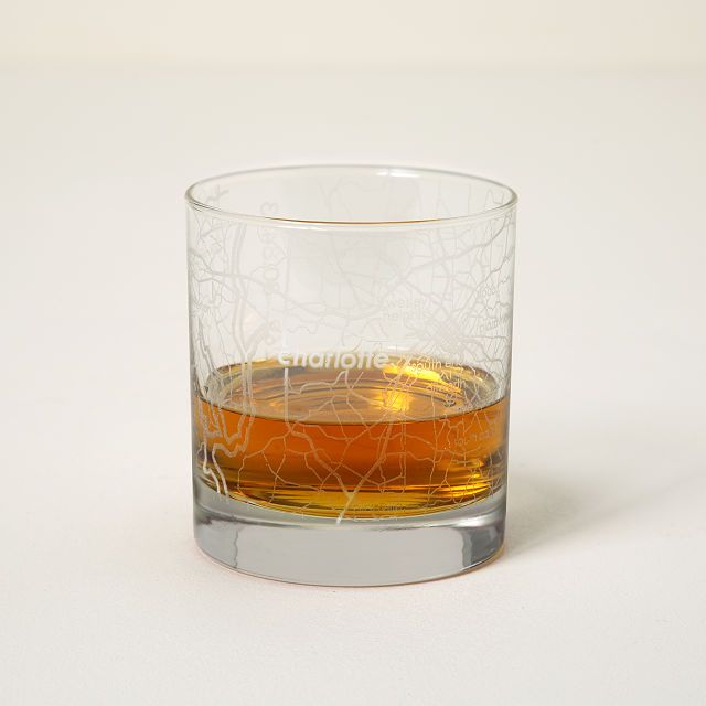 Urban Map Glass | UncommonGoods