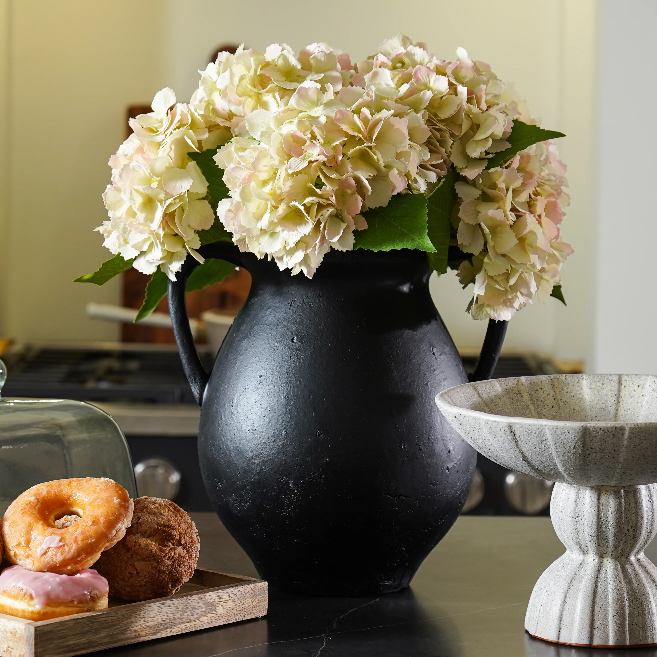 Black Terra Cotta Jug | MJHome