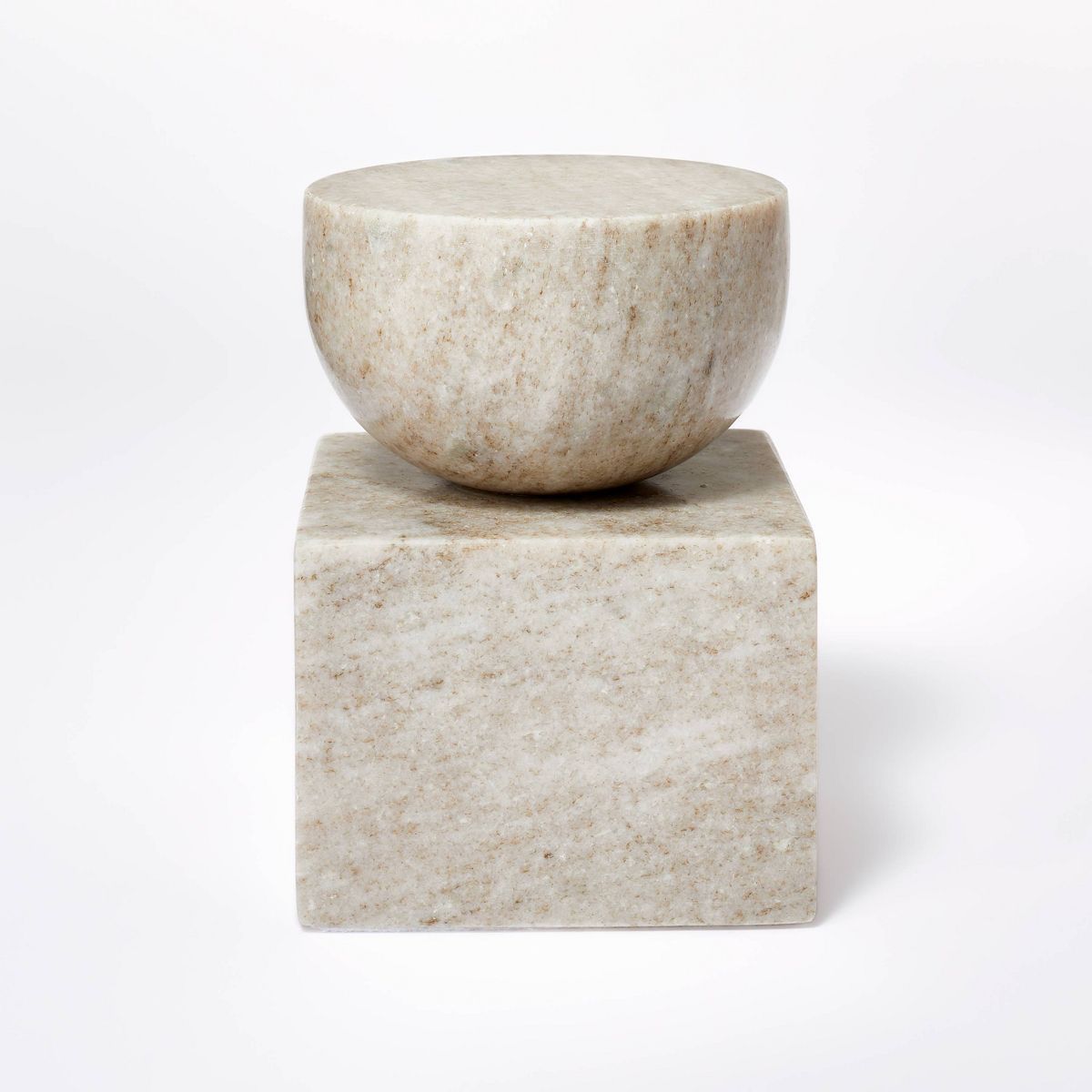 Modern Marble Figural Beige - Threshold™ designed with Studio McGee | Target