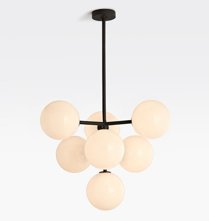 Allenglade 7-Light 8" Shades Chandelier | Rejuvenation