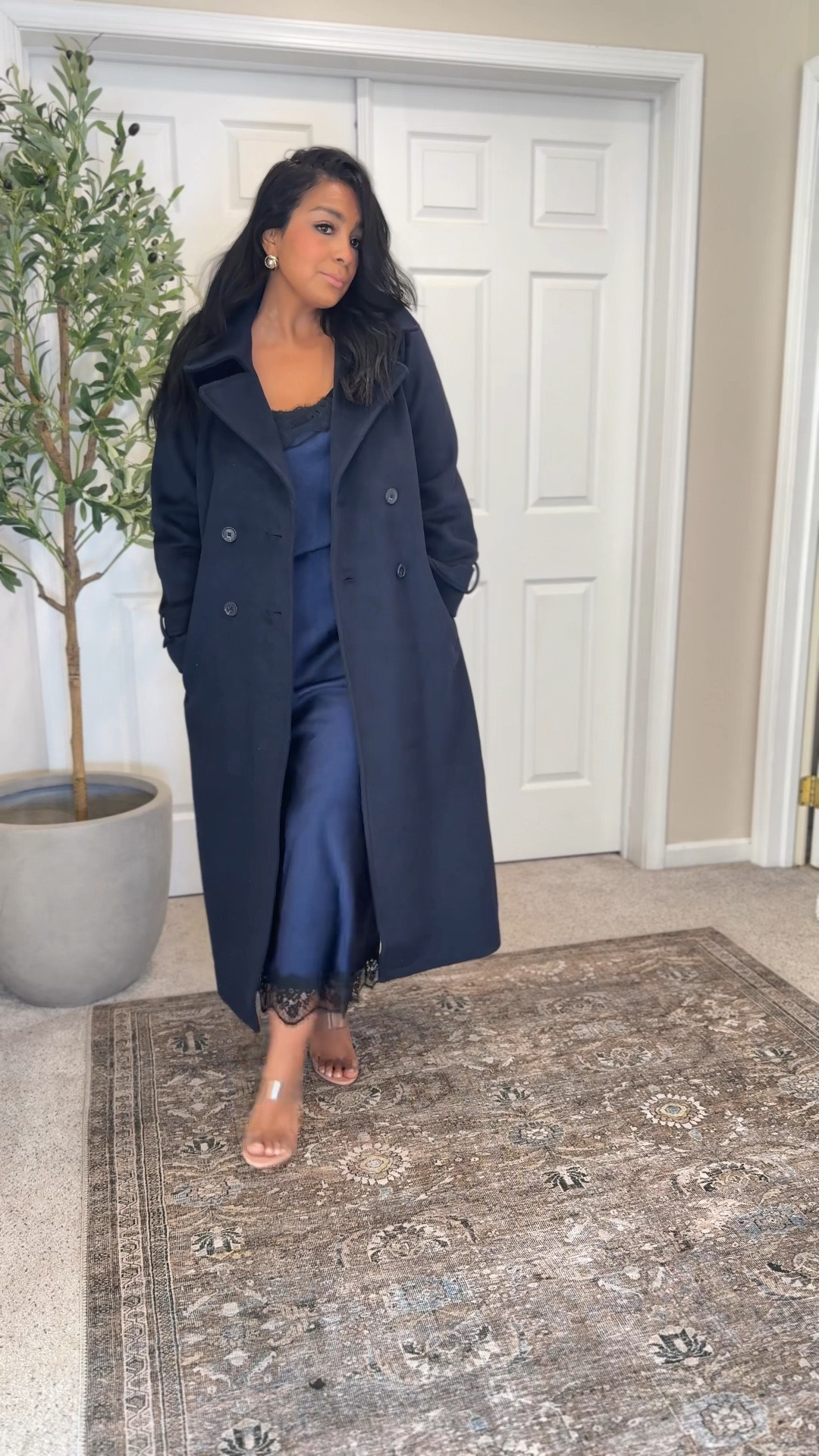 Holiday chic on a budget ✨ Dress from Target, coat from Abercrombie—cozy, classy, and ready for all the festive plans 🎄❄️ #target #abercrombie #holidayoutgit #christmasoutfit

#LTKmomlife #LTKHoliday #LTKootd