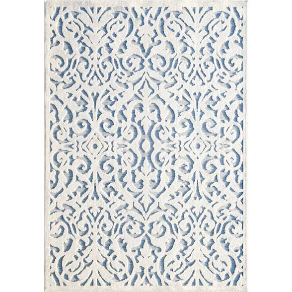 Lady Bird Blue Area Rug - My Texas House by Orian | Target