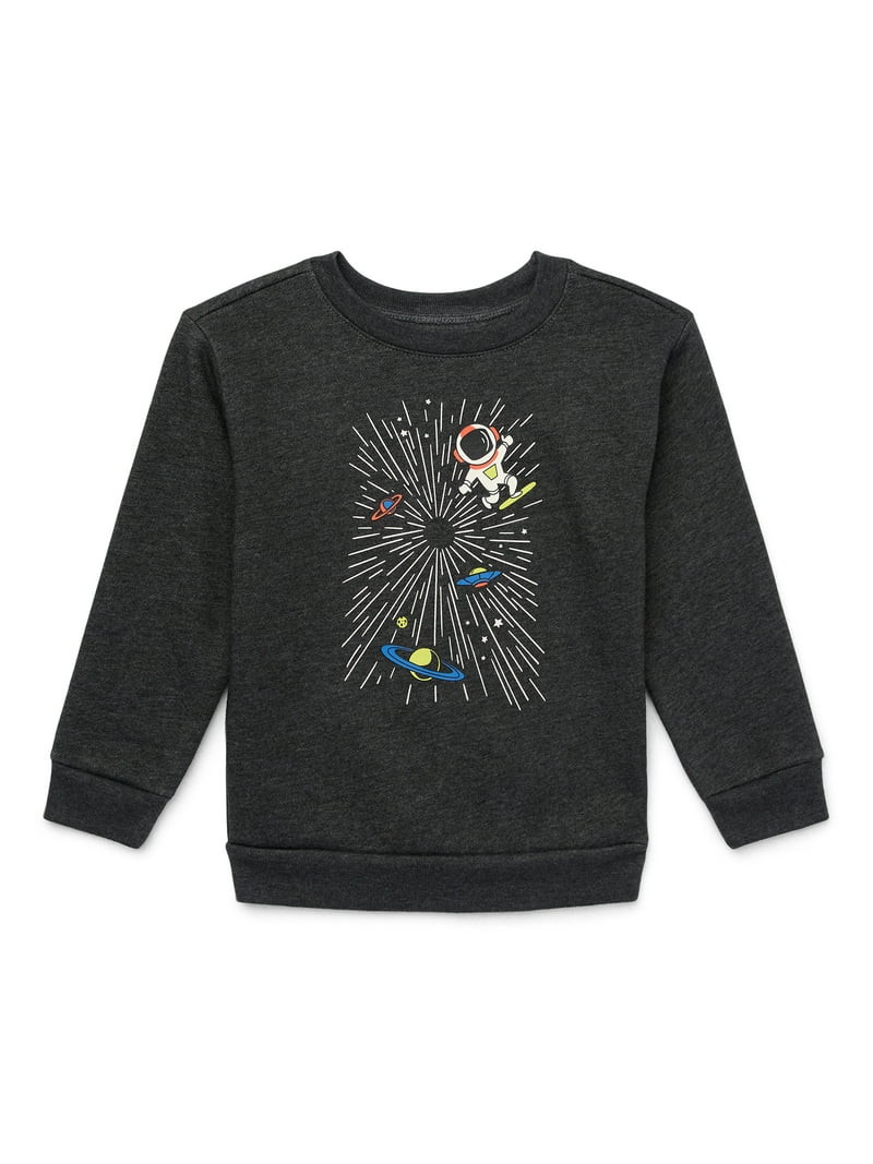 Garanimals Sudadera de Forro Polar con Gráfico para Niño Pequeño Tallas 2T-5T | Walmart (US)