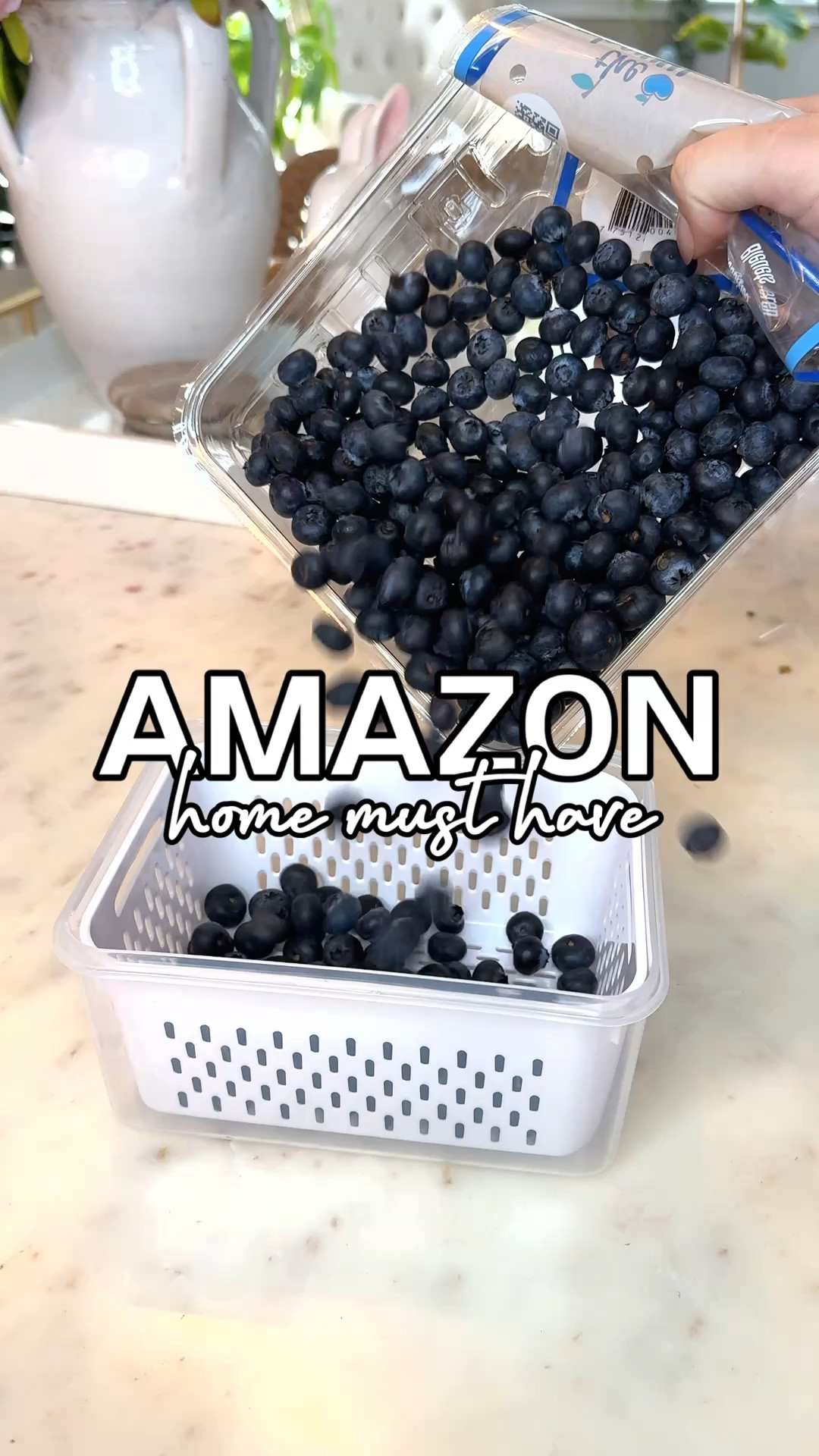 This Fruit & Veggie wash cleans 99.9% of chemicals/ wax / colorants in only a few minutes so that you can feed your kids and yourself actual clean produce without worrying about all the yucky chemicals! 


Amazon viral, kitchen must haves, Amazon kitchen,  Amazon kitchen finds, Amazon favorites, Amazon home finds, Amazon finds, Amazon home, Amazon home must haves, home finds, home finds Amazon, Amazon gadgets, Amazon must haves, kitchen finds, kitchen gadgets, food storage containers, Amazon kitchen must haves, kitchen must haves, found it on Amazon, clean lifestyle

#LTKfoodie #LTKmomlife