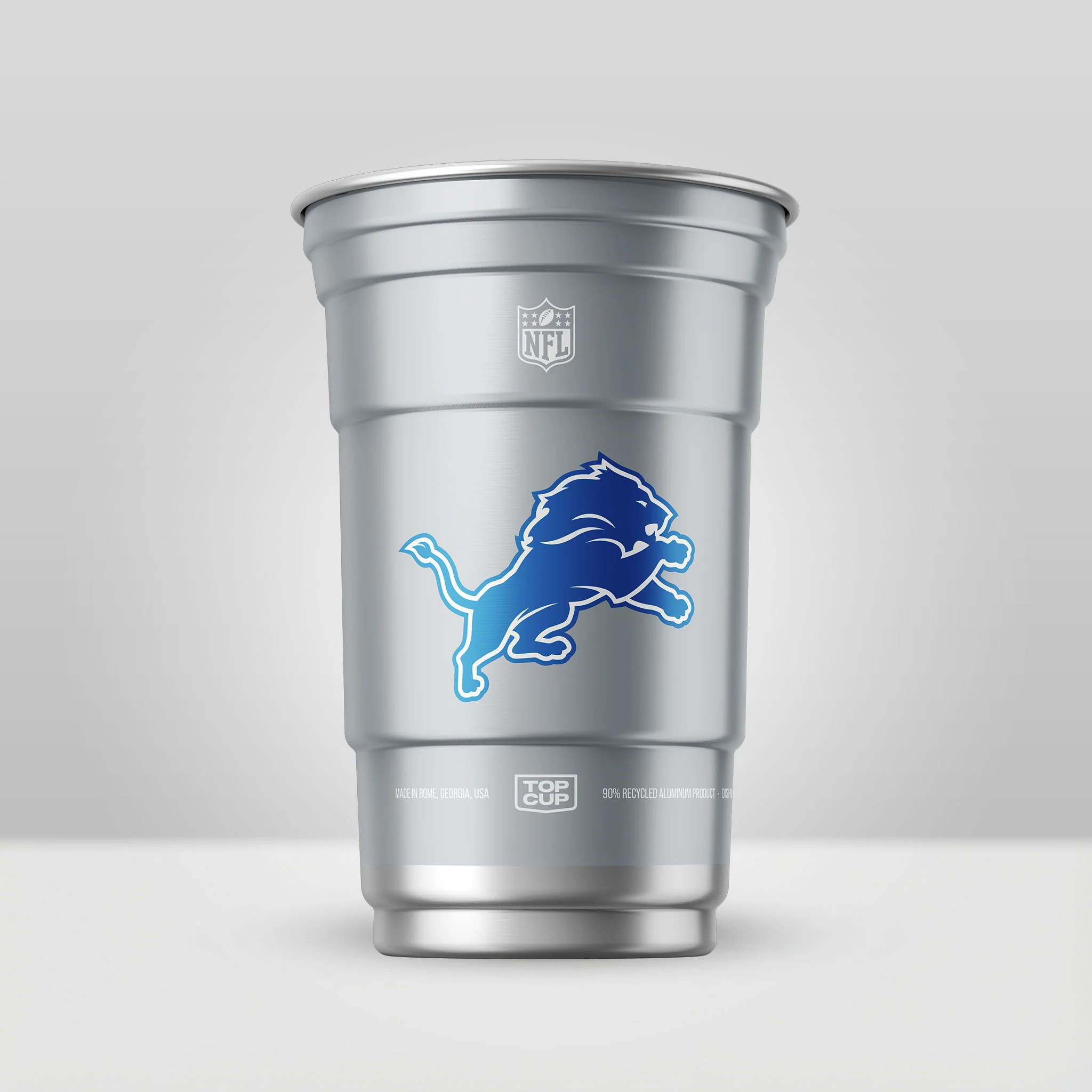 Top Cup Detroit Lions NFL Aluminum Cup | Top Cup