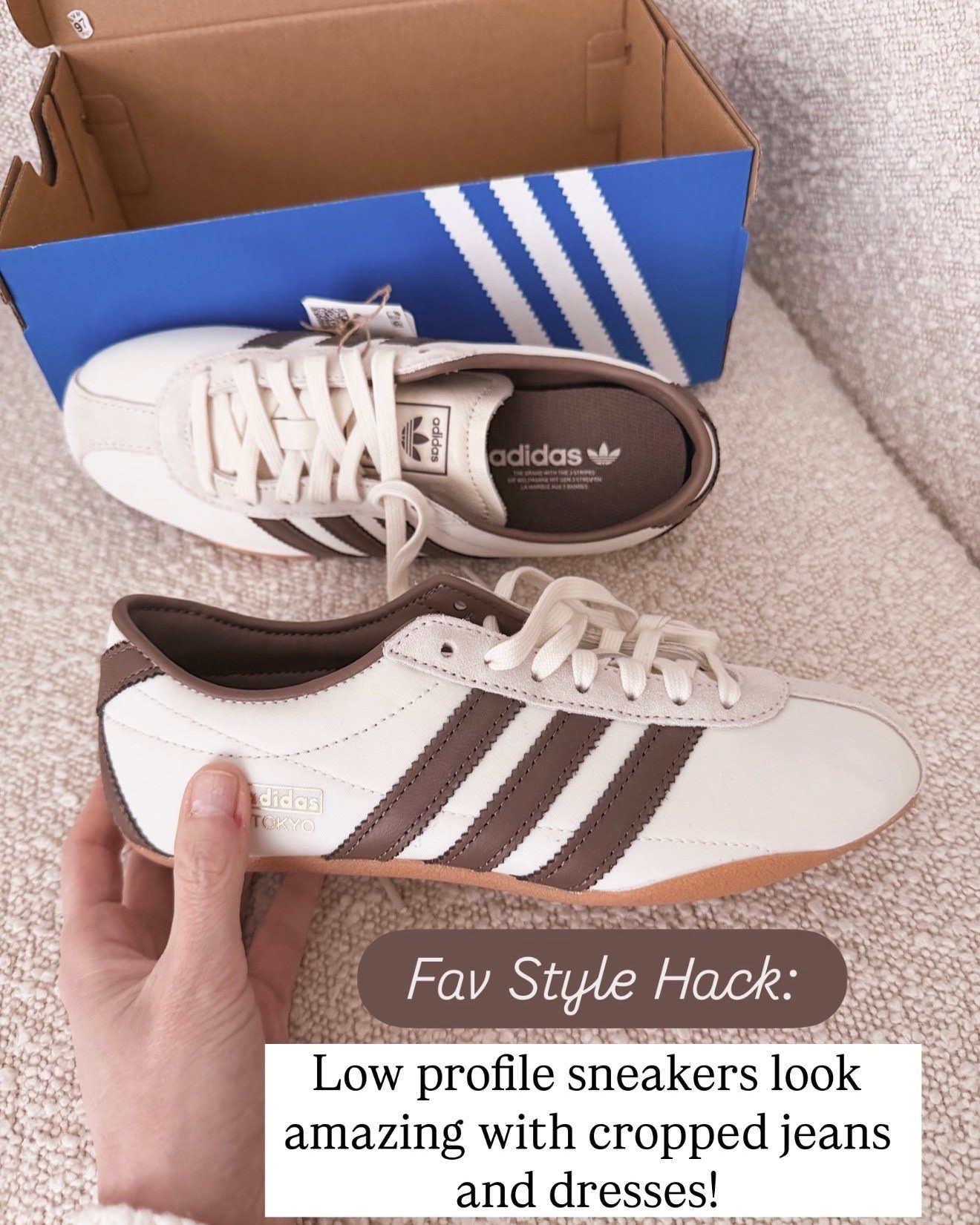 I'm obsessed with how sleek these low-profile sneakers look with everything in my wardrobe.

white leather sneakers brown stripes casual footwear spring summer comfortable walking shoes cropped jeans dresses everyday style versatile sneakers

#LTKOver40 #LTKSeasonal #LTKmomlife