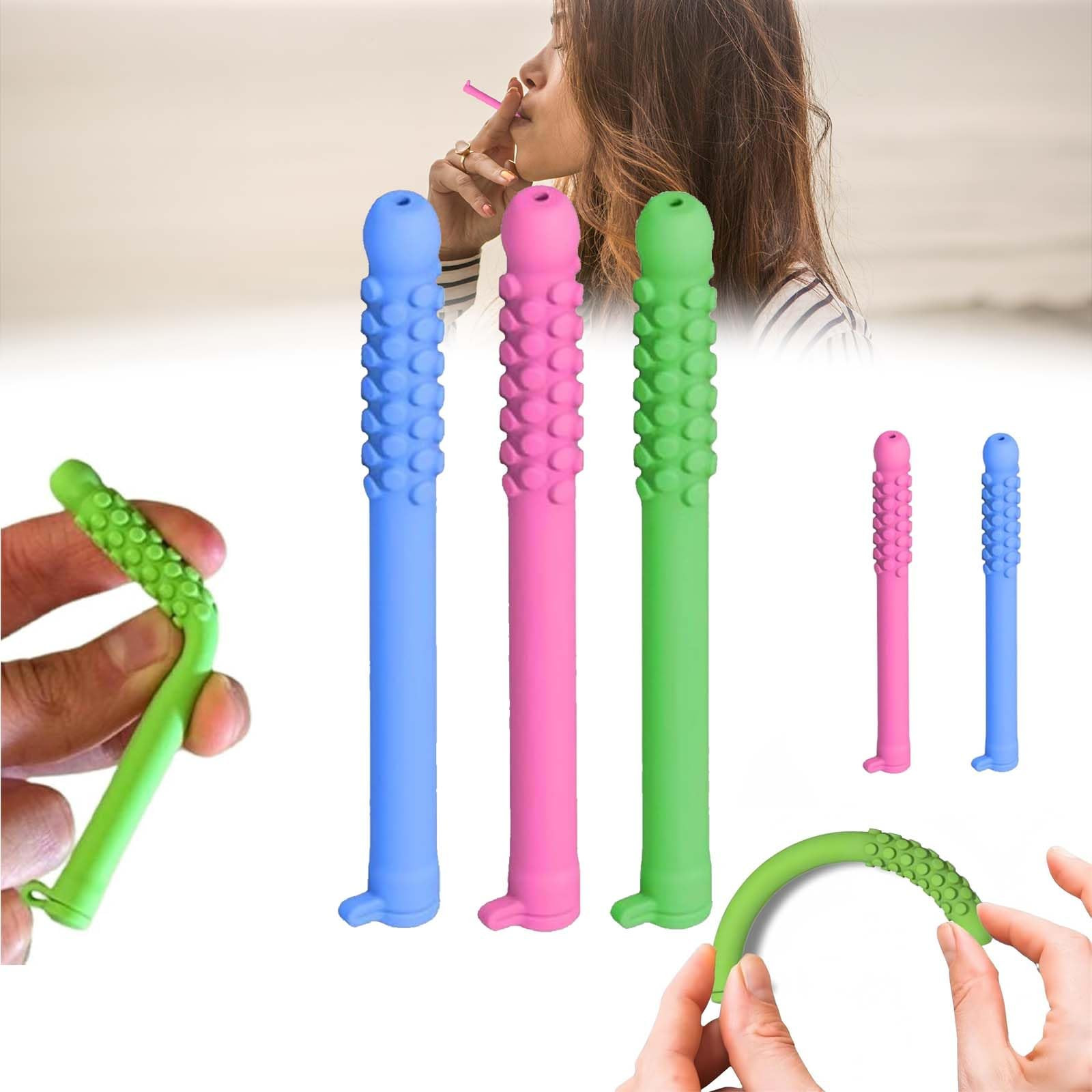 Chewable Breather Quit, Chewable Essential Oil Breath Stick, Chewable Breather Stick with Essenti... | Amazon (US)