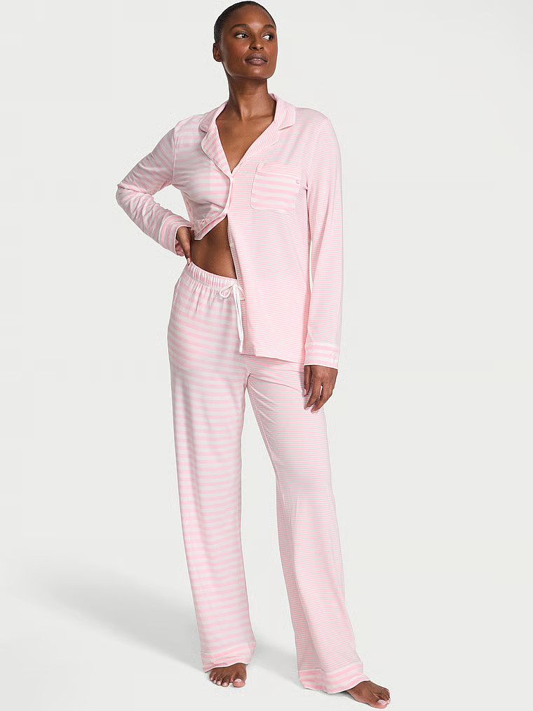 Buy Ultra-Fine Modal Long Pajama Set, Red - Order Pajamas Sets online - Victoria's Secret US | Victoria's Secret (US / CA )