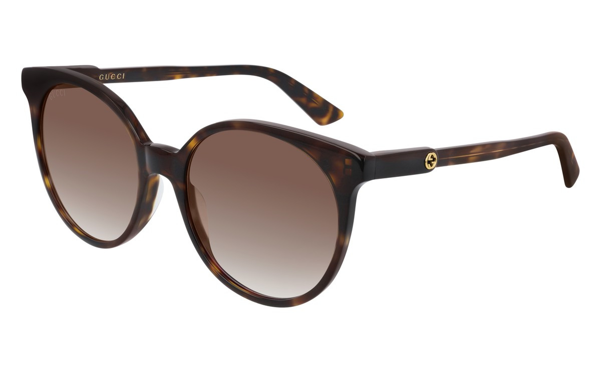 Gucci GG0488S W ROUND / OVAL Sunglasses | SOLSTICE