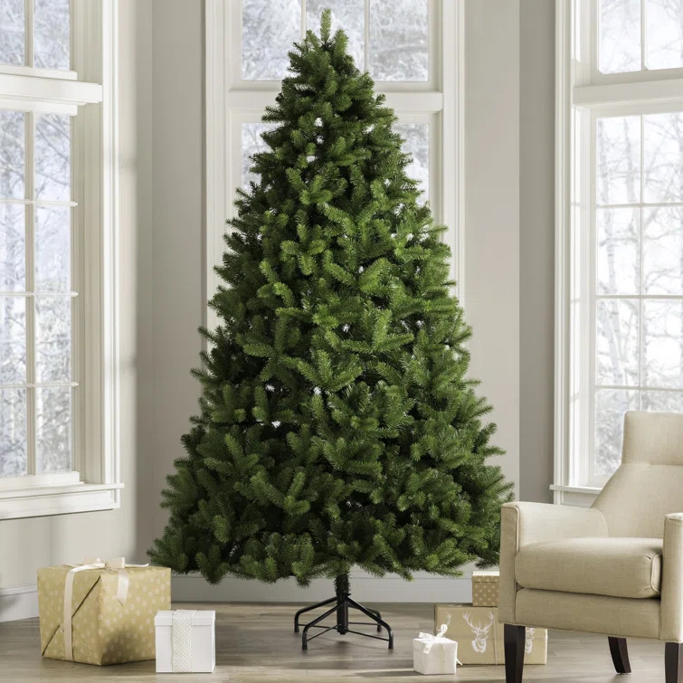 Newberry Spruce Green Realistic Artificial Cashmere Christmas Tree | Wayfair Professional