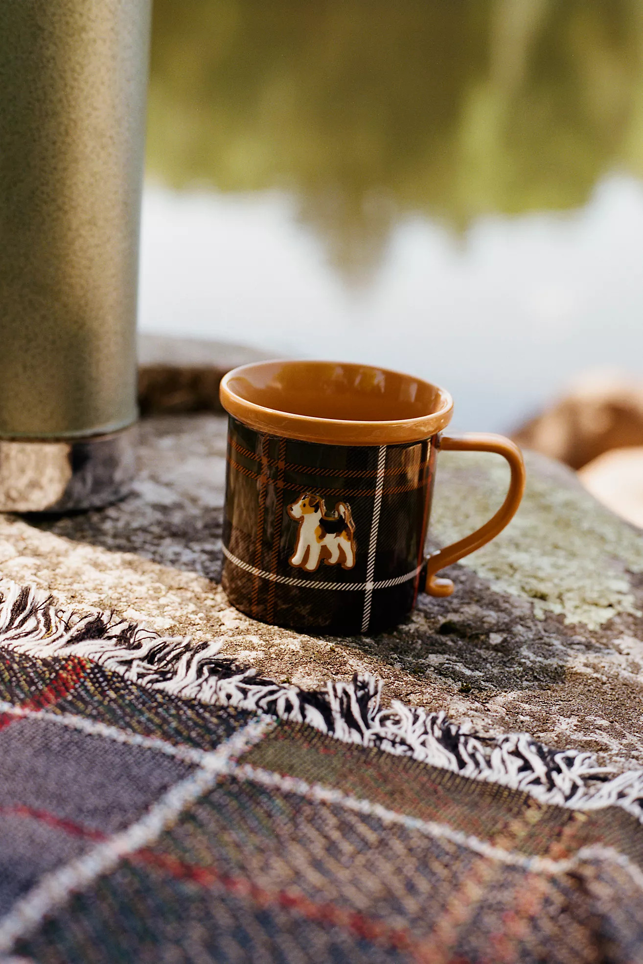 Barbour x Anthropologie Stoneware Dog Mug | Anthropologie (US)