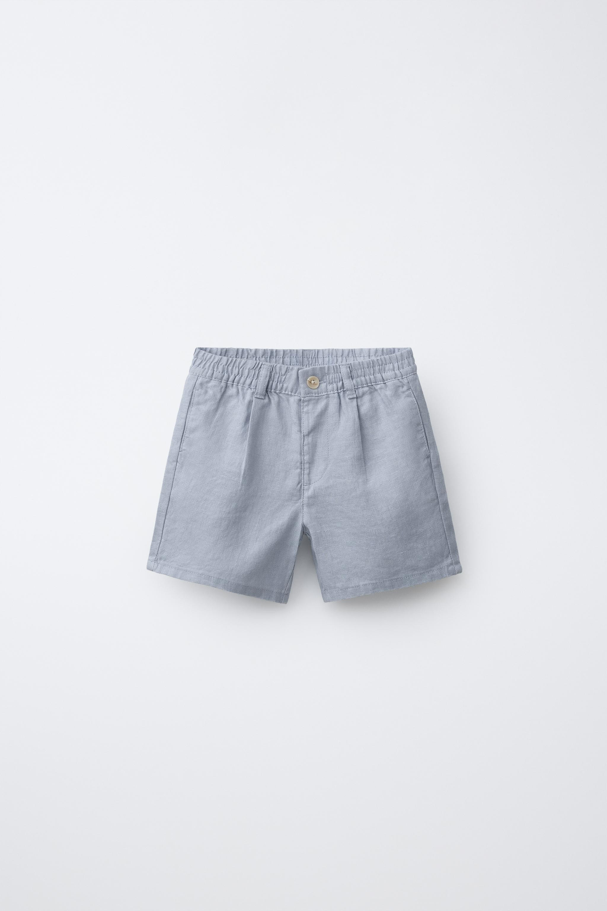 100% LINEN SHORTS | Zara US