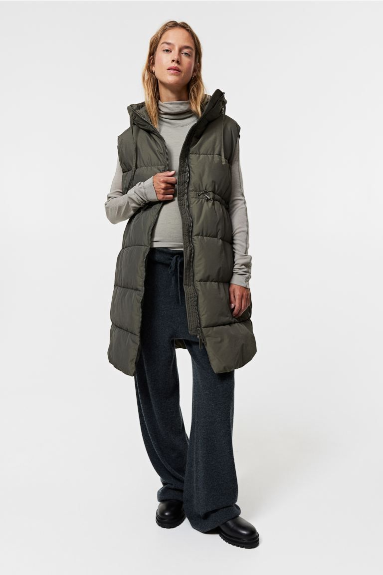 MAMA Hooded Puffer Vest | H&M (US + CA)