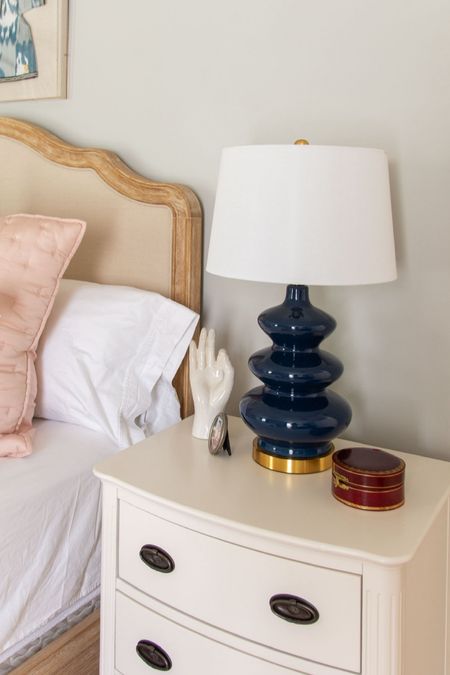 Navy gourd lamp roundup, classic blue table lamps, blue and white decor ideas, bedroom lamp, navy living room decor 

#LTKfindsunder100 #LTKstyletip #LTKhome