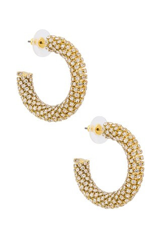 BaubleBar Nova Earrings in Gold from Revolve.com | Revolve Clothing (Global)