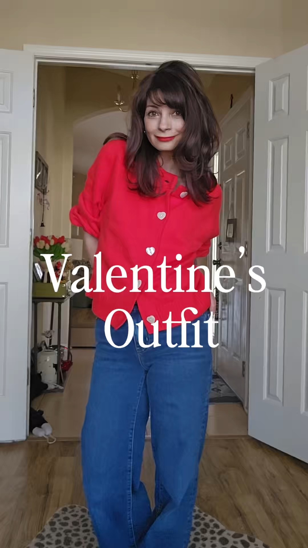 Love this oh-so-cute (and affordable!) Old Navy sweater for a quick and easy Valentine’s outfit for women! Wearing a size S

#LTKPetite #LTKOver40 #LTKValentine