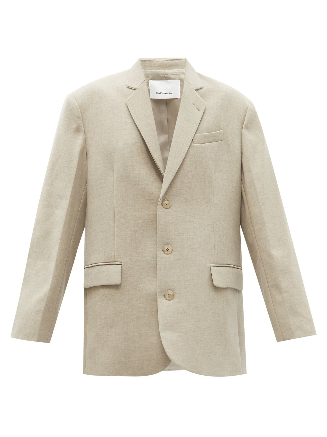 Gelso oversized Tencel-blend blazer | The Frankie Shop | Matches (US)