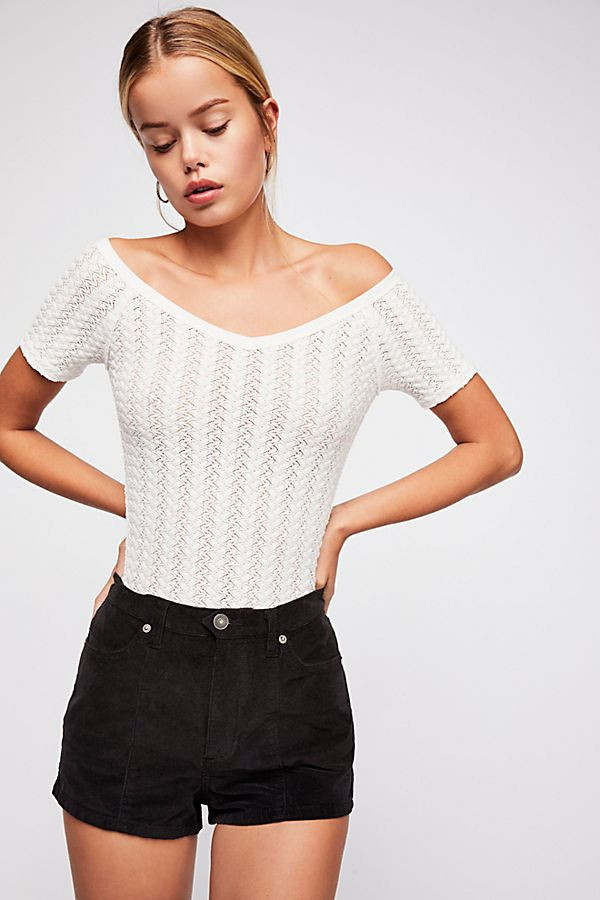 We The Free Frenchie Raschel Tee | Free People (Global - UK&FR Excluded)