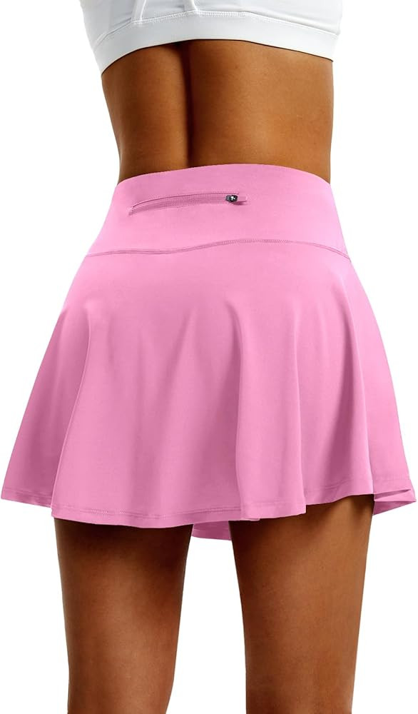 LXNMGO Women's High Waist Pleated Tennis Skirt with 4 Pockets Lightweight Athletic Golf Skorts Sk... | Amazon (US)