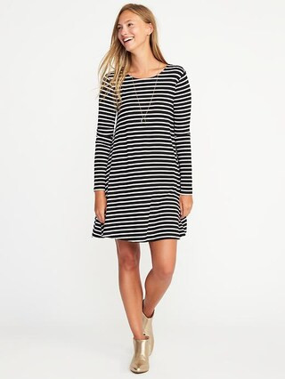 Jersey-Knit Swing Dress for Women | Old Navy US