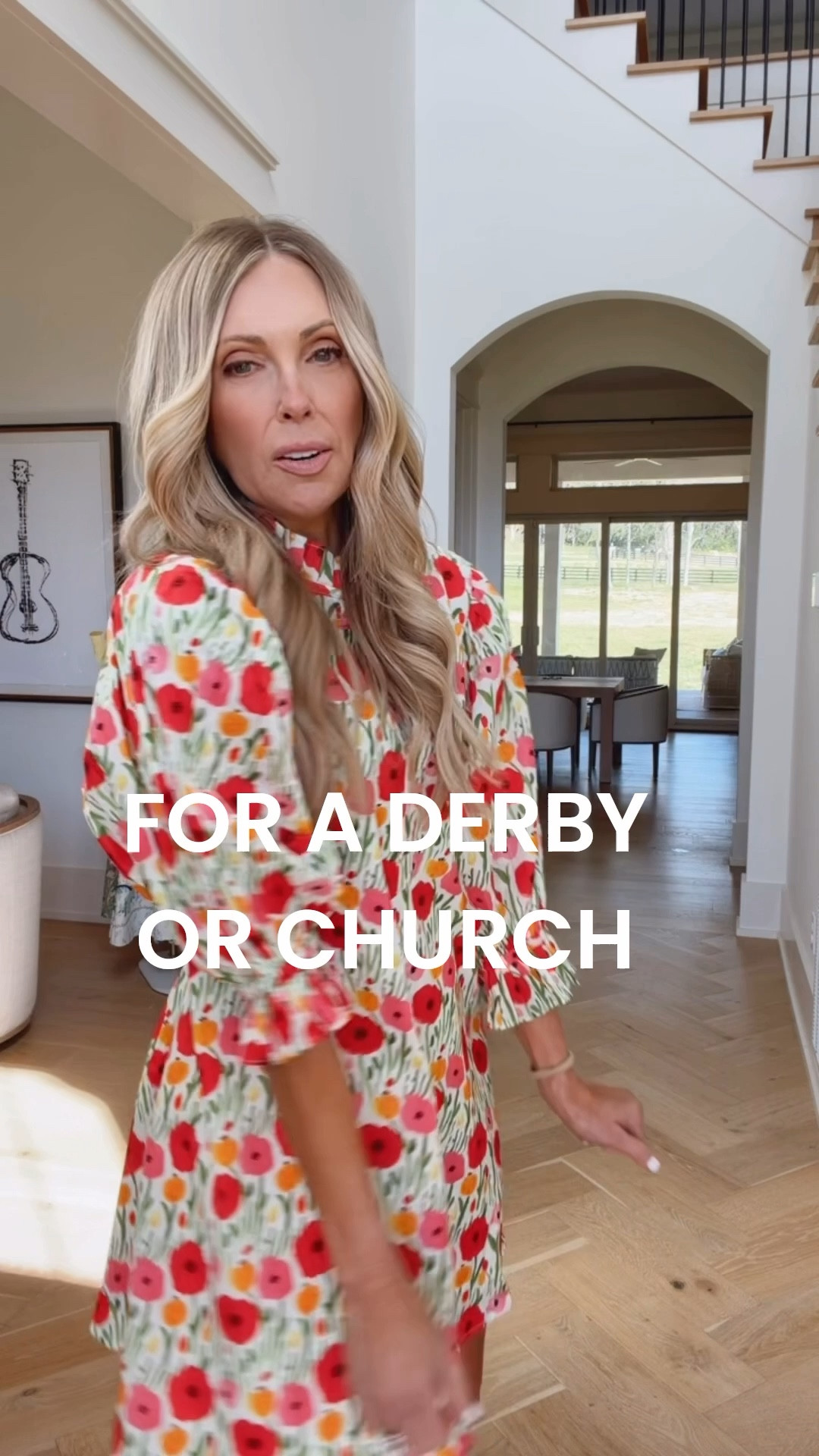 If you're looking for more of a relaxed dress for church or a derby party, this one would be cute with flats or wedges. Use code JENNYR15 if you're a first time shopper. 

@Avara #avarapartner 

#LTKmomlife #LTKgrwm