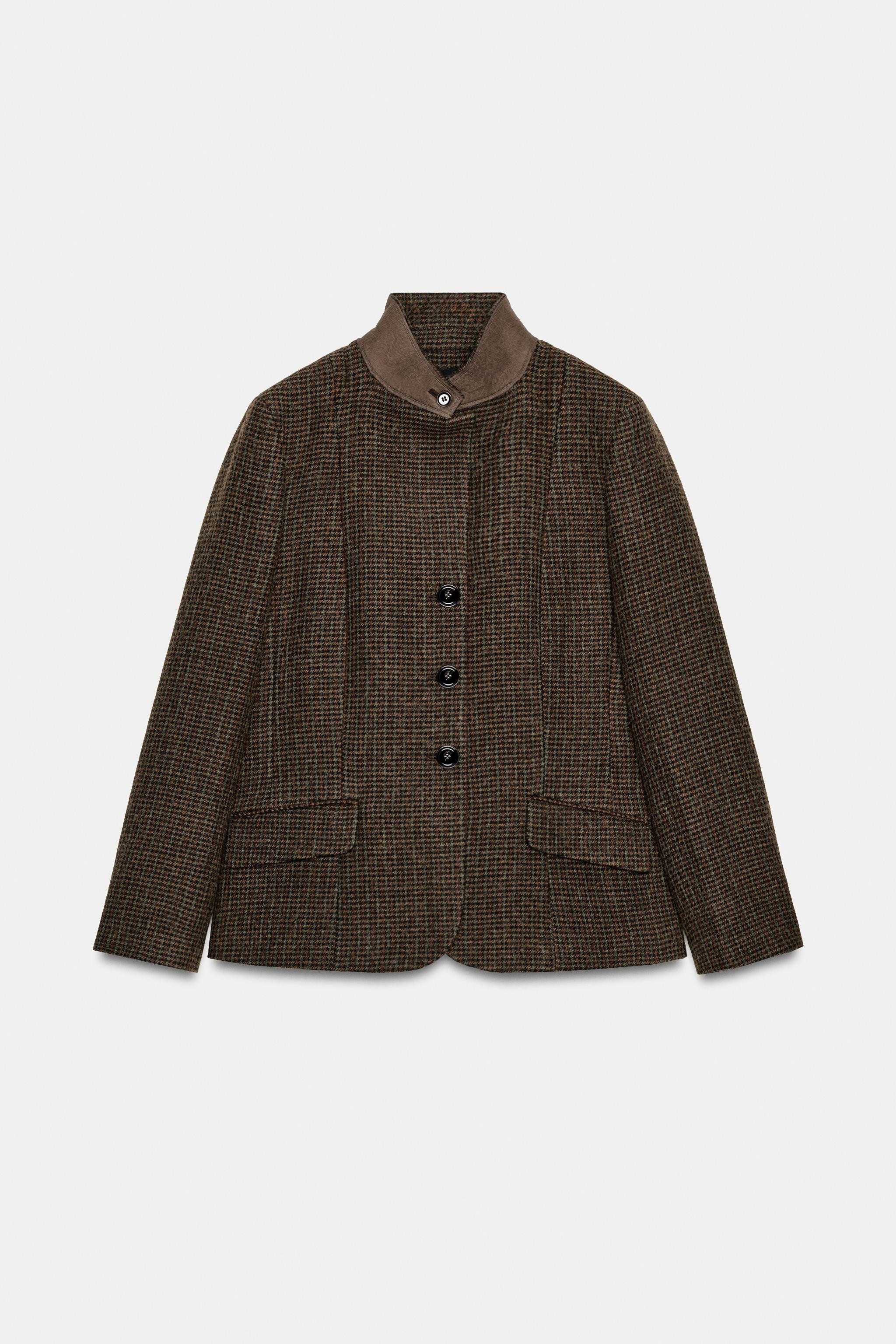 TAILORED BLAZER WITH WOOL ZW COLLECTION | Zara US