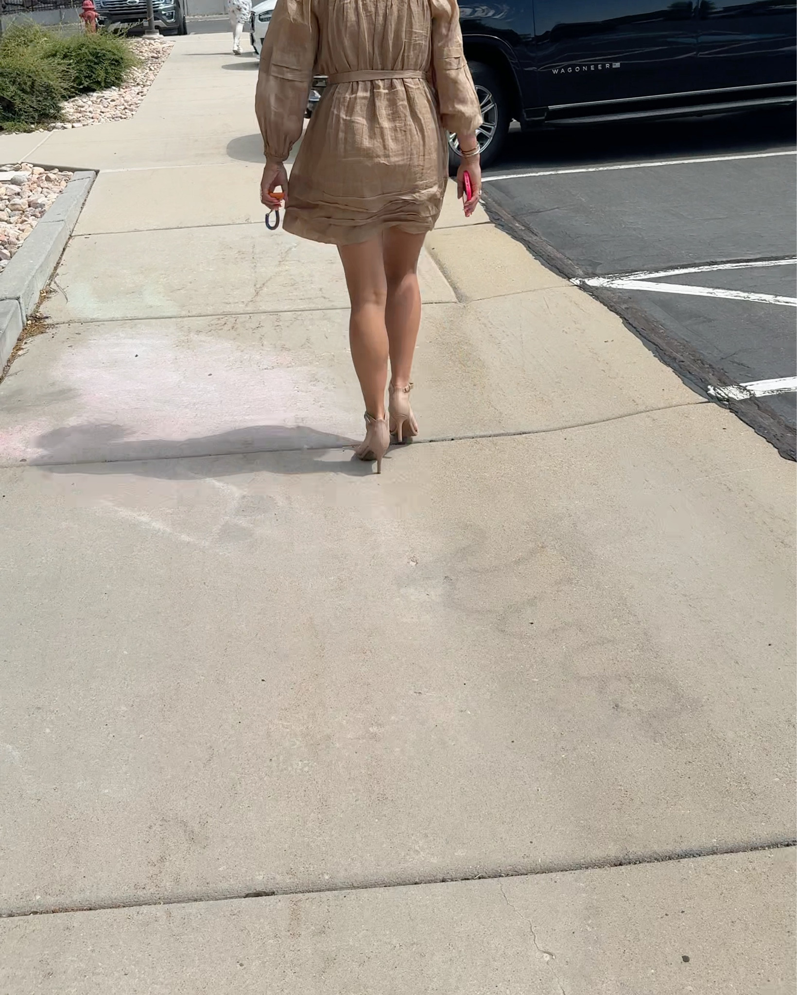  This dress is old. We bought it back in 2023 but I found one similar. 

women's summer dresses for women is made with high-quality breathable, lightweight, and soft fabric that is friendly to the skin. This sexy and stylish dress is a must-have for your wardrobe.

Pair with your favorite flat or high heel shoes 