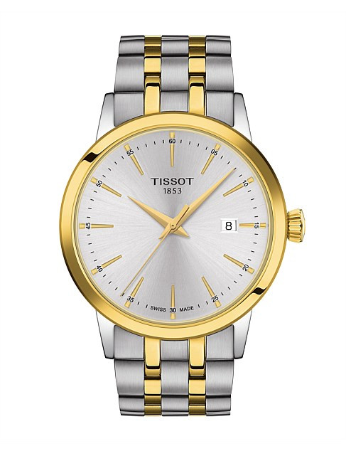 Tissot Classic Dream Silver & Gold Watch | David Jones | David Jones (Australia & New Zealand)