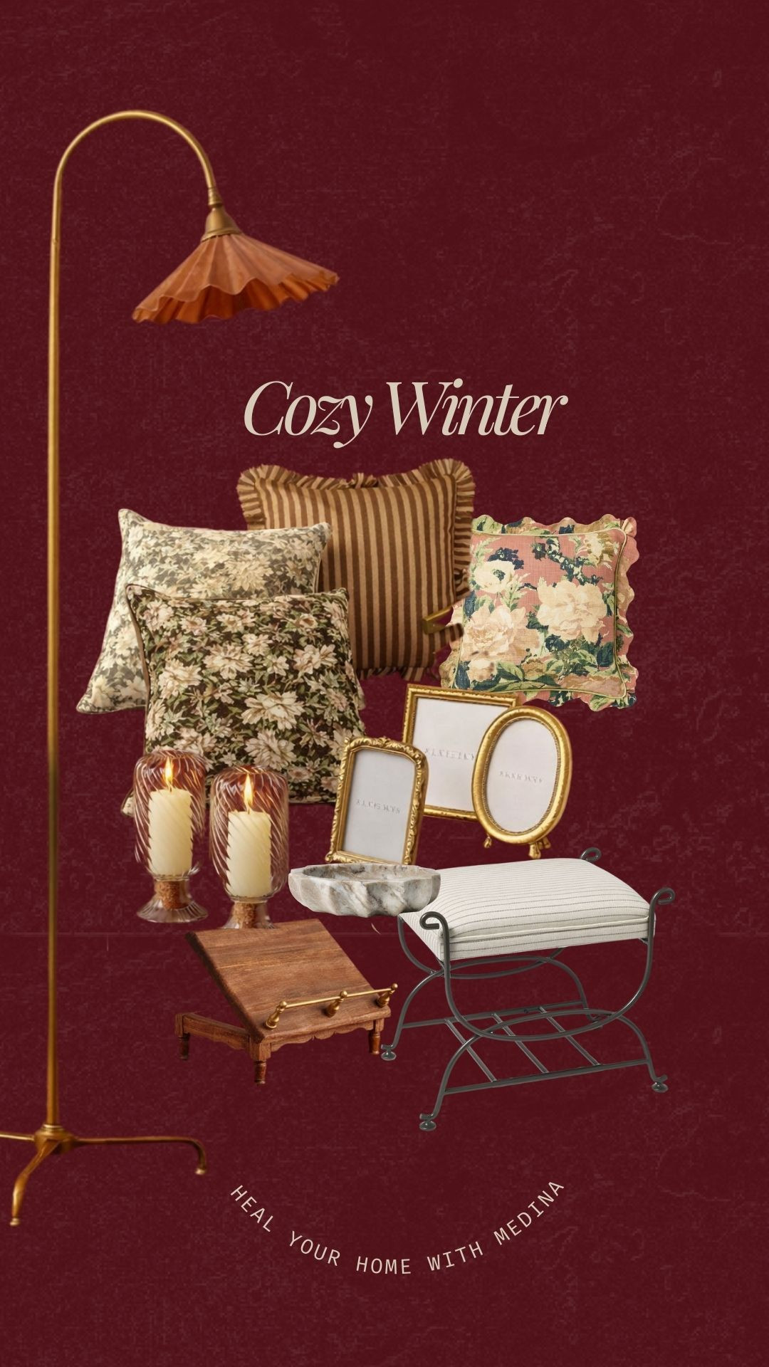 Cozy winter vibes! Love adding pops of flowers even during the colder months 

#LTKHome