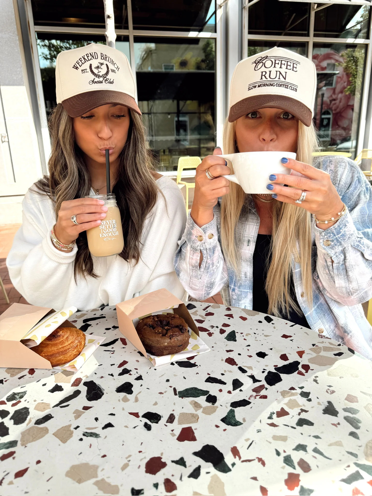 Coffee Run - Brown Vintage Trucker Hat | KenzKustomz