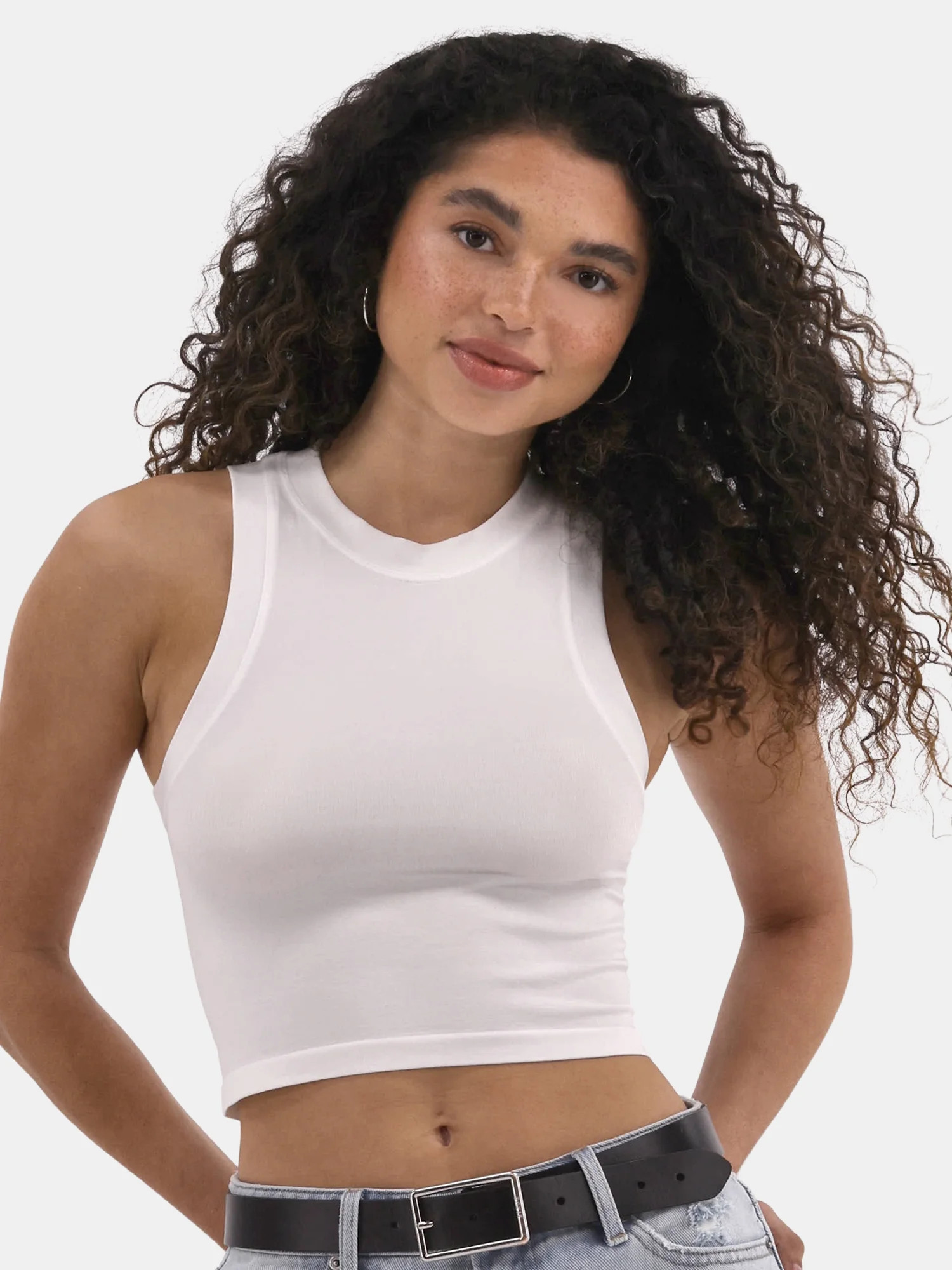 No Boundaries Seamless Tank Top, Women's | Walmart (US)