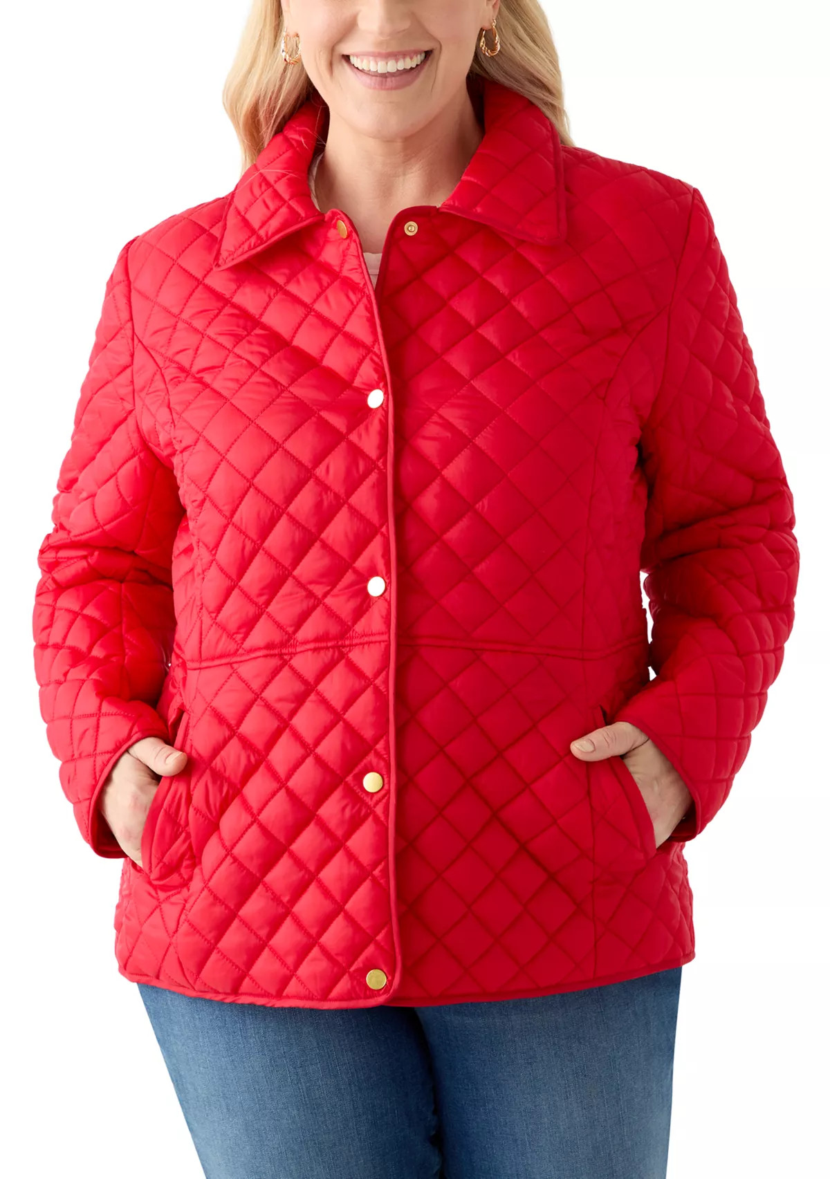 Plus Size Long Sleeve Barn Jacket | Belk