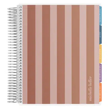 Classic Stripes Monthly Planner | Erin Condren