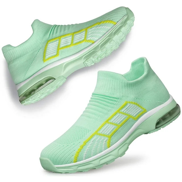 SILLENORTH Women's Athletic Walking Shoes Slip-on Comfort Shoes Running Sneakers | Walmart (US)