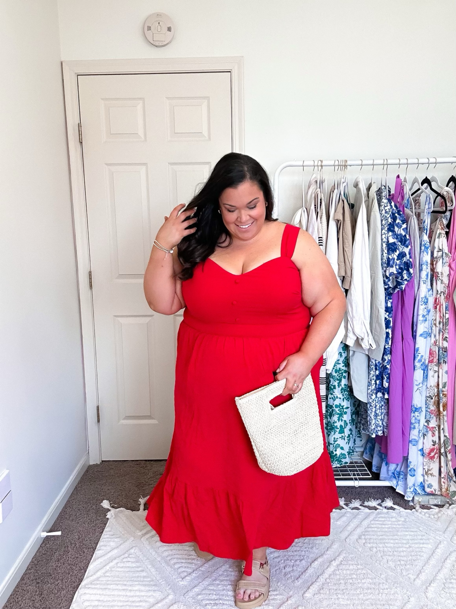 Obsessed with this target summer dress! Beautiful color and it fits SO well. Makes you instantly feel beautiful! I’m in a 2x. Oh and it has pockets! 

Plus size dresses, summer dresses, plus size outfit inspo, summer outfit inspo, dressy outfit inspo 

#LTKFindsUnder50 #LTKPlusSize #LTKStyleTip