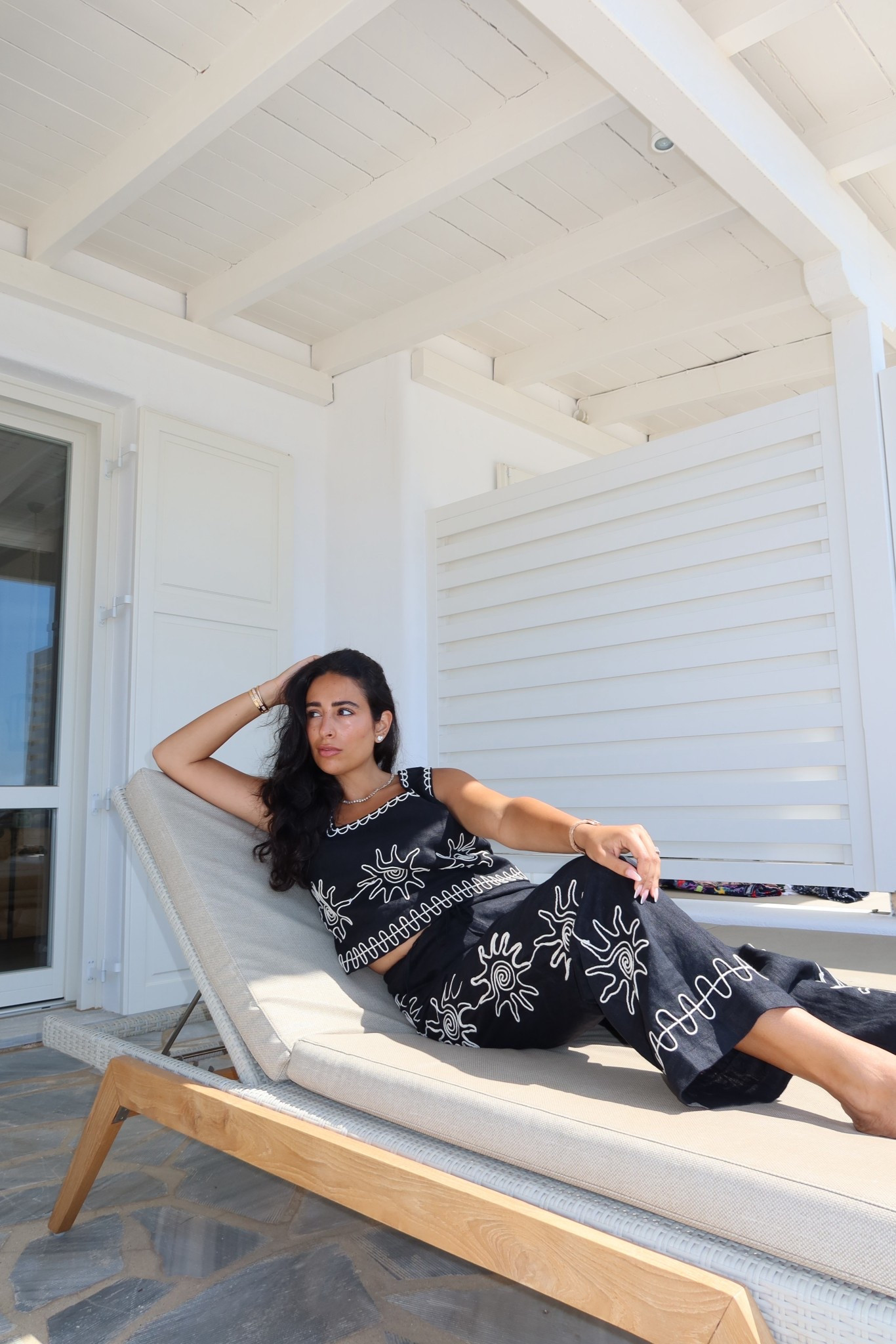 This linen set has the prettiest embroidery easy, breezy and so wearable via @saks #saks #sakspartner

Wearing size S in both pants and top.


#LTKTravel #LTKStyleTip #LTKSwim