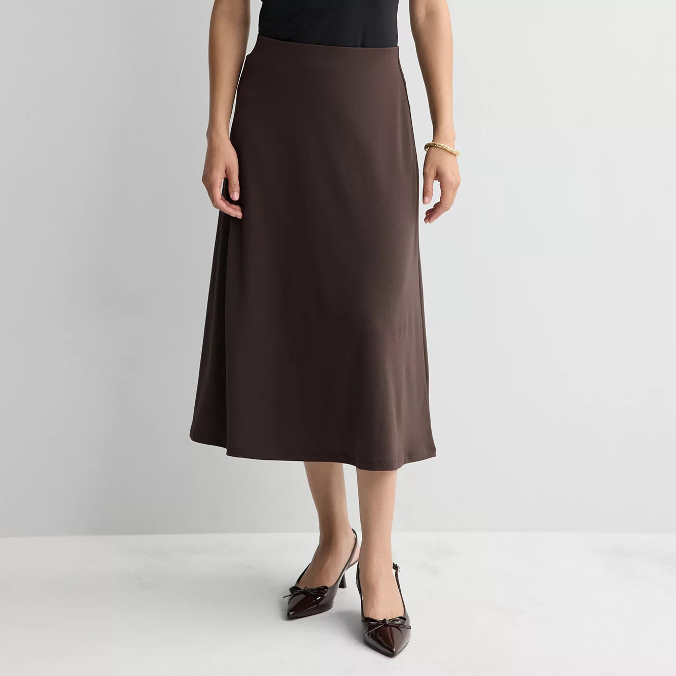 Women's Nine West Knit Midi Skirt | Kohl's