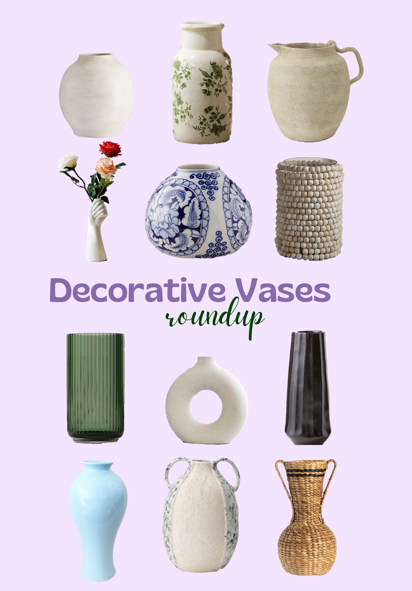 Home decor, spring vases, decorative vases, vintage inspired, transitional home, spring decor

#LTKFind #LTKhome #LTKunder100