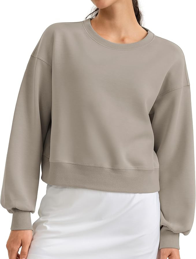 Colorfulkoala Velvra Modal Fleece Lined Pullover - Women's Soft & Warm Lounge Sweatshirt, Stylish... | Amazon (US)