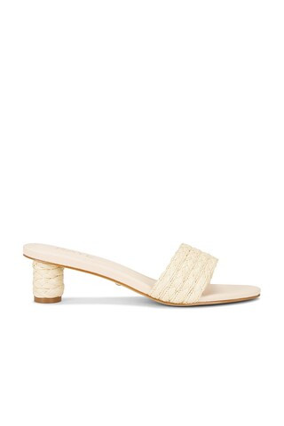 RAYE Lillian Sandal in Natural Raffia from Revolve.com | Revolve Clothing (Global)